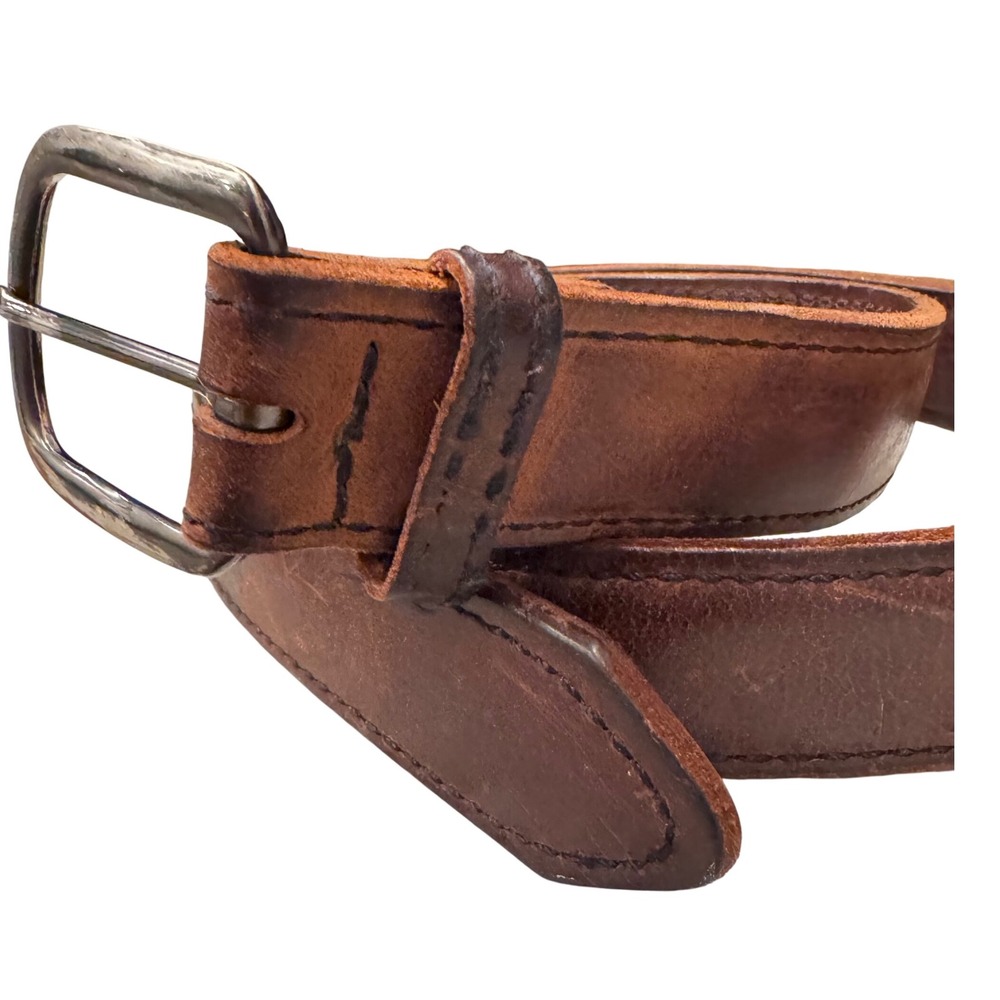 Muddy River Tactical Leather Belt Mens Sz40 Western Vintage  Distressed preloved